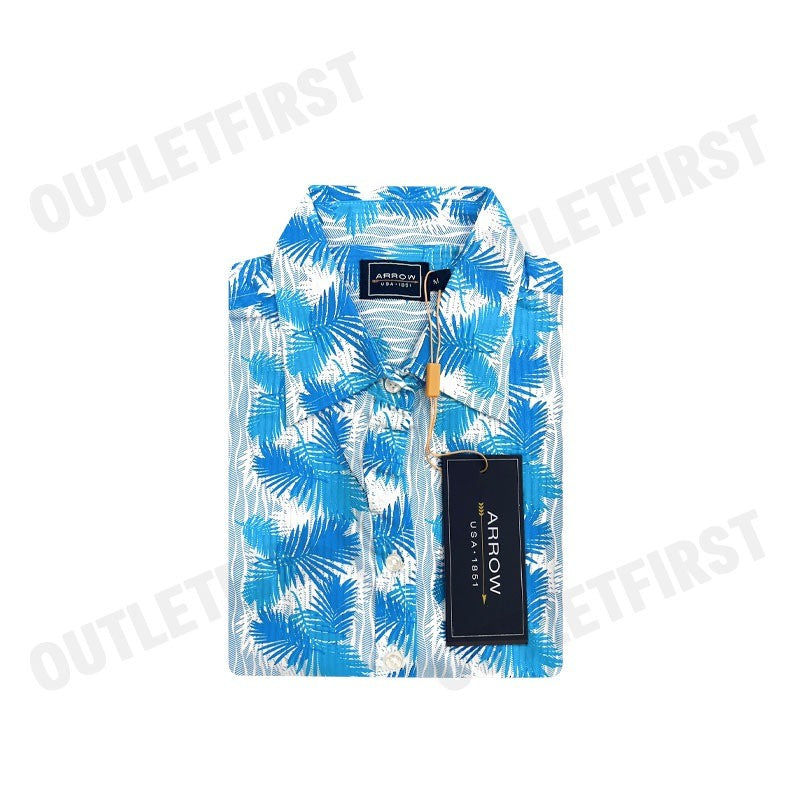 ARROW รุ่น WOMEN'S TROPICAL SHIRT CODE: WACC520S3CSBU เสื้อเชิ้ต เสื้อแขนสั้น เสื้อผู้หญิง