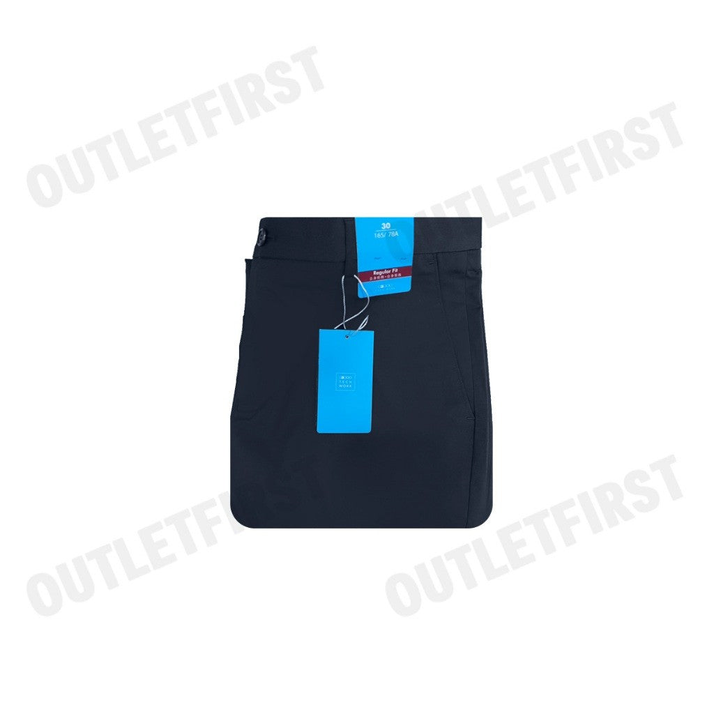 G2000 MEN CLOTHING SWEAT WICKING MULTI-WAY STRETCH CASUAL PANTS REGULAR FIT COLOR DARK NAVY CODE: 41153641 79