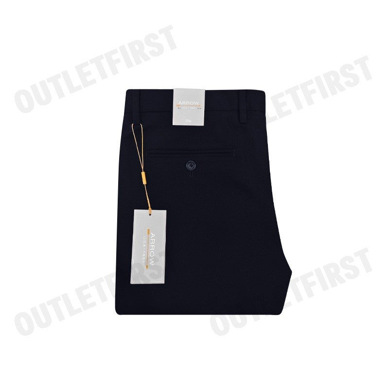ARROW รุ่น EASY MOVE SLIM FIT (NAVY) CODE: MEBS706S2BSNV กางเกงสแล็ค กางเกงขายาว กางเกงทำงาน