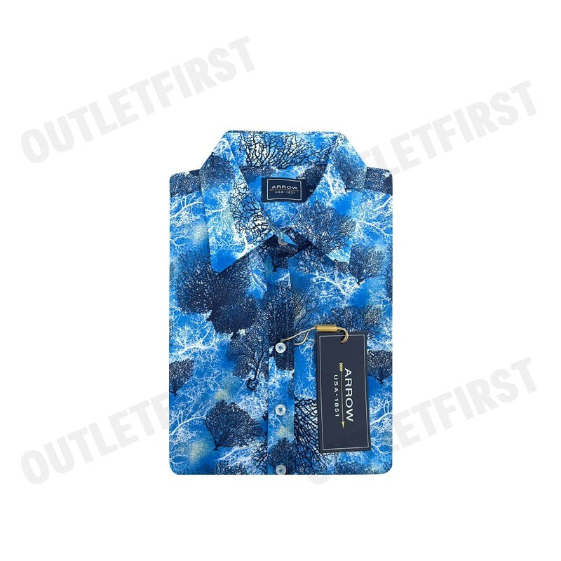 ARROW รุ่น WOMEN'S TROPICAL SHIRT CODE: WACC548S4CSBU เสื้อเชิ้ต เสื้อแขนสั้น เสื้อผู้หญิง