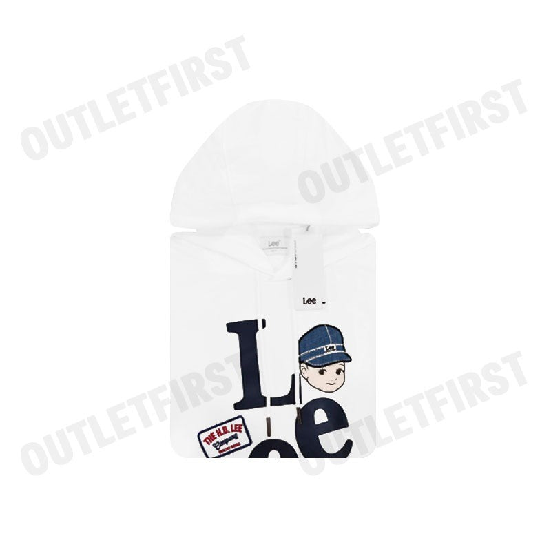 LEE รุ่น MEN'S PULLOVER HOODIE BUDDY LEE REGULAR COLLECTION CODE: LE F124MHODN07 เสื้อสเวตเตอร์แขนยาวผู้ชาย เสื้อฮู้ด