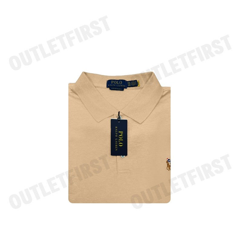 POLO RALPH LAUREN รุ่น CUSTOM SLIM FIT SOFT COTTON POLO SHIRT CODE: 710704319086 เสื้อโปโล เสื้อผู้ชาย เสื้อแขนสั้น