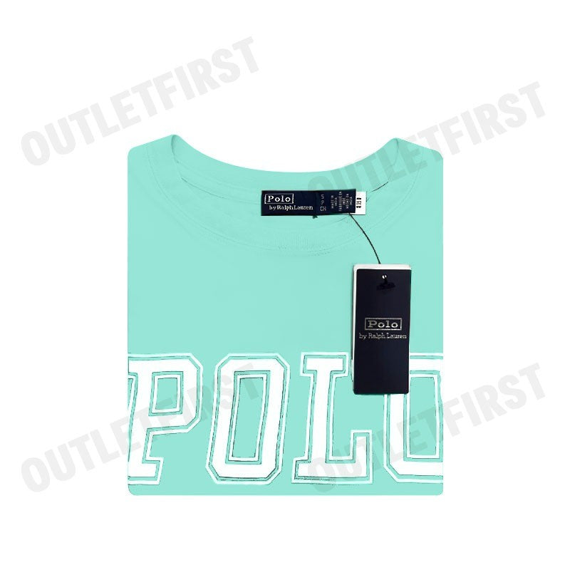 POLO RALPH LAUREN รุ่น LOGO JERSEY CREWNECK TEE CODE: 211935591003 เสื้อยืดคอกลม เสื้อยืดแขนสั้น เสื้อยืดผู้หญิง