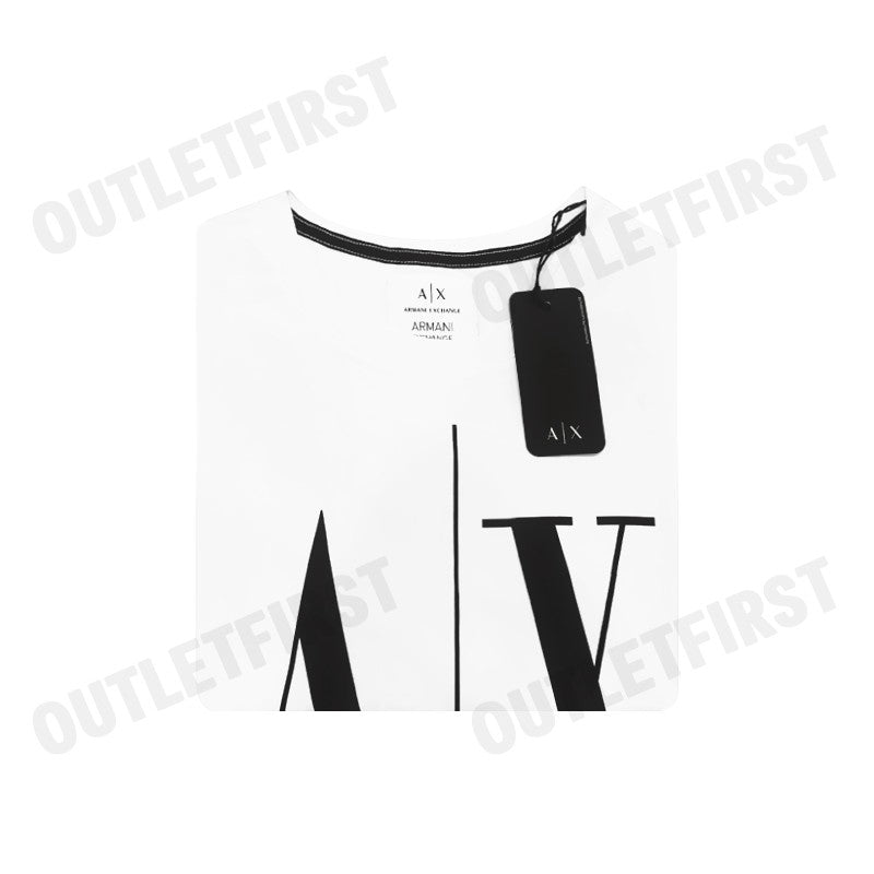 ARMANI EXCHANGE RELAXED FIT ICON PROJECT T-SHIRT COLOR WHITE CODE: 8NYTCX YJG3Z 5100