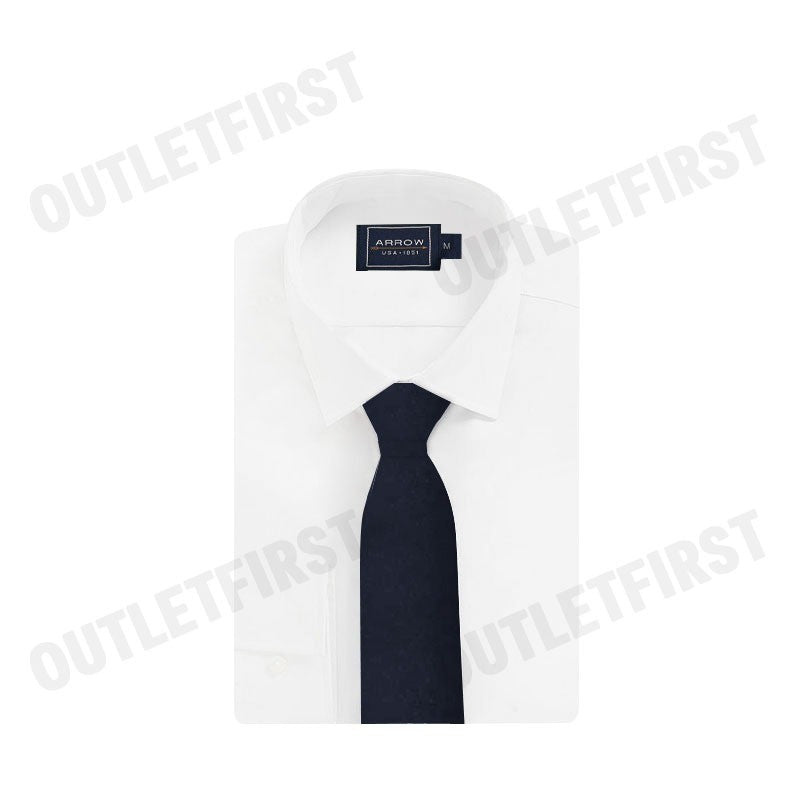ARROW รุ่น NECKTIE 7 CM NAVY CODE: MCCT785W3BRNV เนคไท แบบผูกเอง เนคไทผู้ชาย