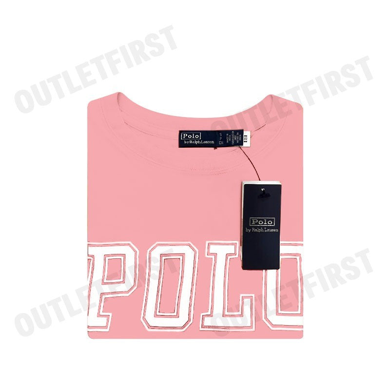 POLO RALPH LAUREN รุ่น LOGO JERSEY CREWNECK TEE CODE: 211935591002 เสื้อยืดคอกลม เสื้อยืดแขนสั้น เสื้อยืดผู้หญิง