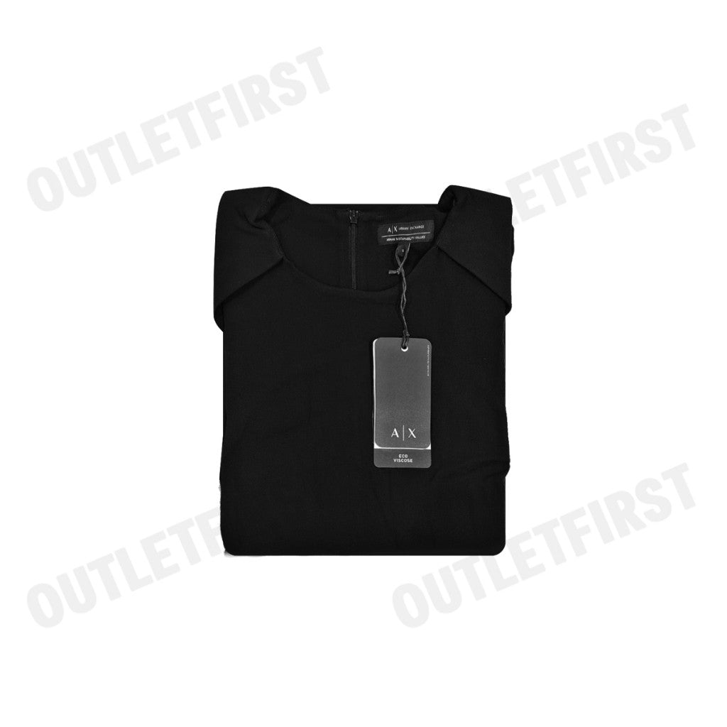 ARMANI EXCHANGE SLEEVELESS VISCOSE TANK TOP COLOR BLACK CODE: 6RYH25 YN1PZ 1200