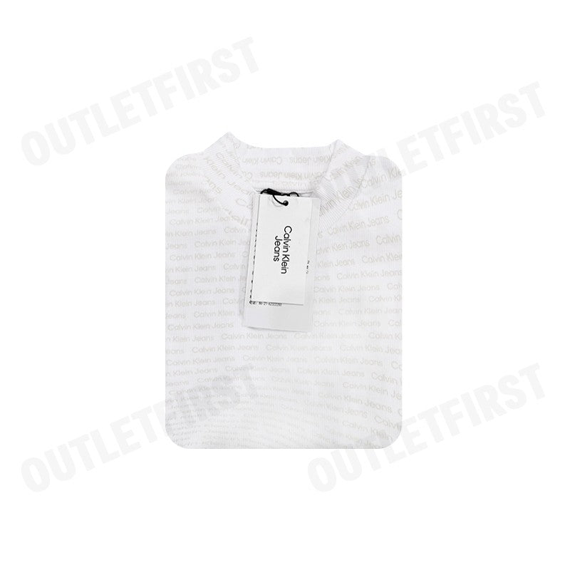 CALVIN KLEIN JEANS รุ่น WOMEN'S T-SHIRTS CODE: J223169 0K9 เสื้อยืดคอกลม เสื้อผู้หญิง แขนสั้น