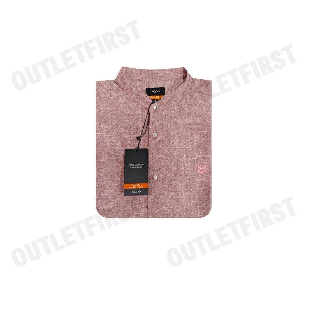 G2000 รุ่น COTTON STAND LOGO SHIRT IN SMART FIT CODE: 41130612 34 เสื้อเชิ้ต เสื้อแขนสั้น เสื้อผู้ชาย