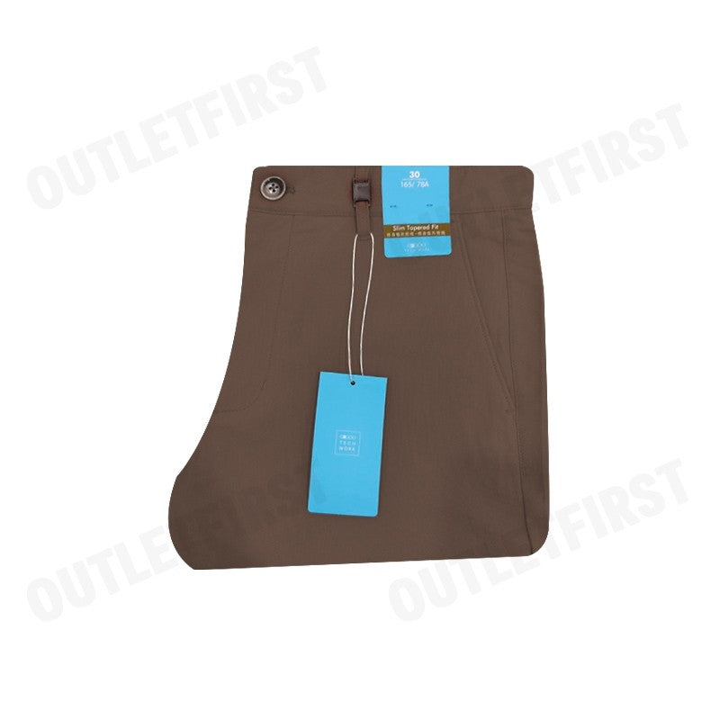 G2000 รุ่น WATER-REPELLENT CRINKLE EFFECT CASUAL PANTS IN SLIM TAPERED FIT CODE: 41162057 55 กางเกงสแล็ค ขายาว ทำงาน