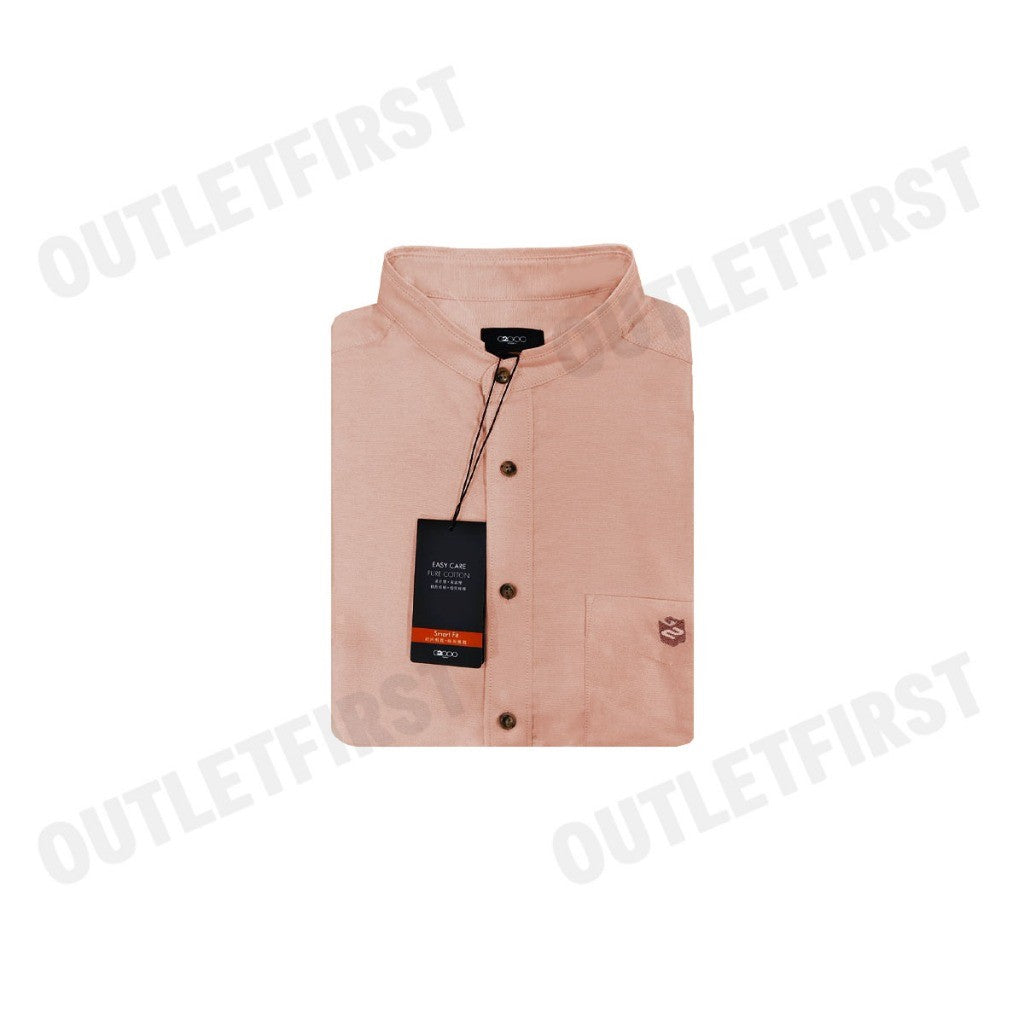 G2000 รุ่น OXFORD STAND COLLAR LOGO CASUAL SHIRT IN SMART FIT SHORT SLEEVE CODE:41130032 33 เสื้อเชิ้ต เสื้อแขนสั้น