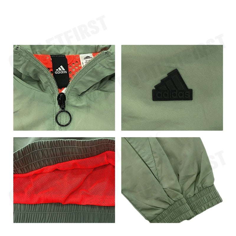 ADIDAS รุ่น CITY ESCAPE PREMIUM WINDBREAKER CODE : IC3725 เสื้อฮู้ดแขนยาว เสื้อกันหนาว เสื้อเเขนยาว