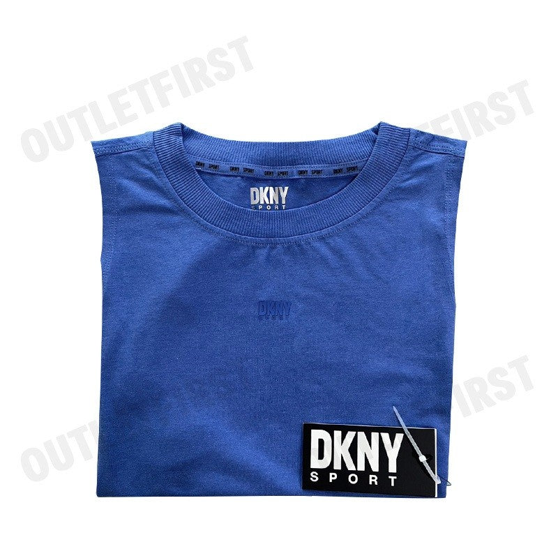 DKNY SPORT รุ่น SLEEVELESS CREW NECK TANK WITH LOGO CODE: DP4T9688 0DZ เสื้อกล้ามแขนกุด เสื้อกล้ามผู้หญิง