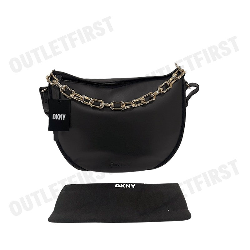 DKNY รุ่น LES CHAIN SHOULDER CODE: R413KB89 BGD กระเป๋าสะพายข้าง กระเป๋าสะพาย กระเป๋าถือ