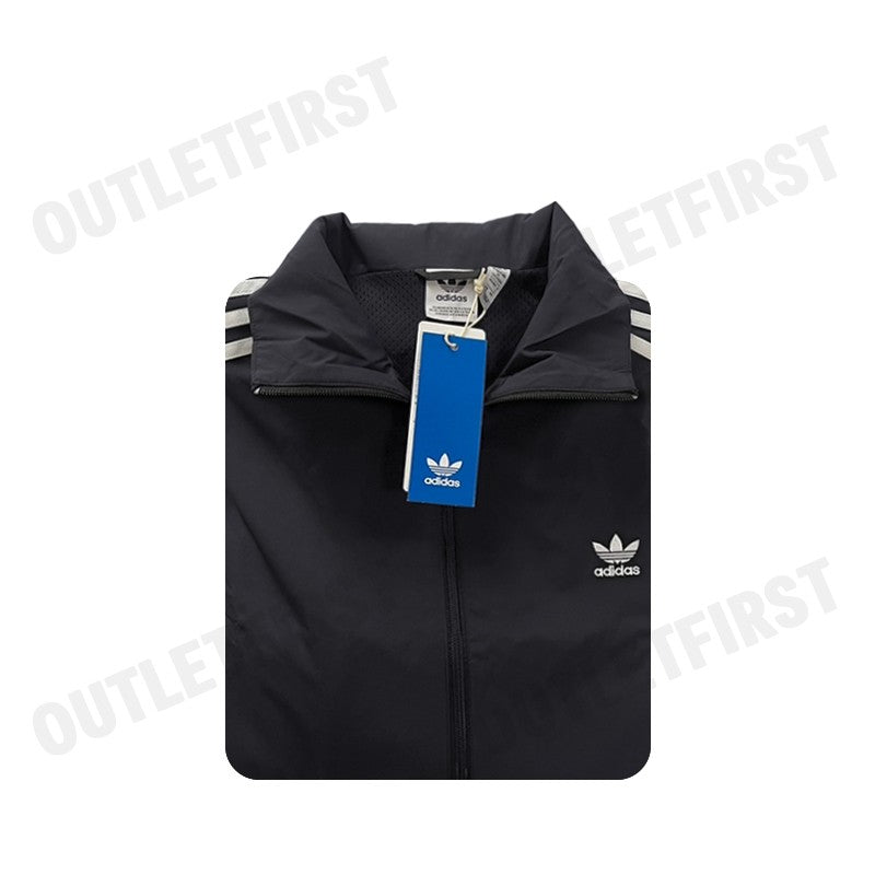 ADIDAS ADILENIUM SEASON 2 OVERSIZED ZIP-OFF TRACK TOP COLOR BLACK / WHITE CODE: JM9251