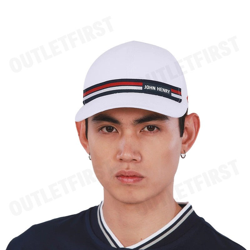JOHN HENRY BASEBALL CAP (WHITE) COLOR WHITE CODE: JH S424MHAAC15