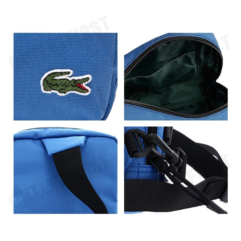 LACOSTE รุ่น MEN’S NEOCROC CANVAS BODY BAG CODE: NH3796NE J36 กระเป๋าสะพายข้าง กระเป๋า กระเป๋าผู้ชาย