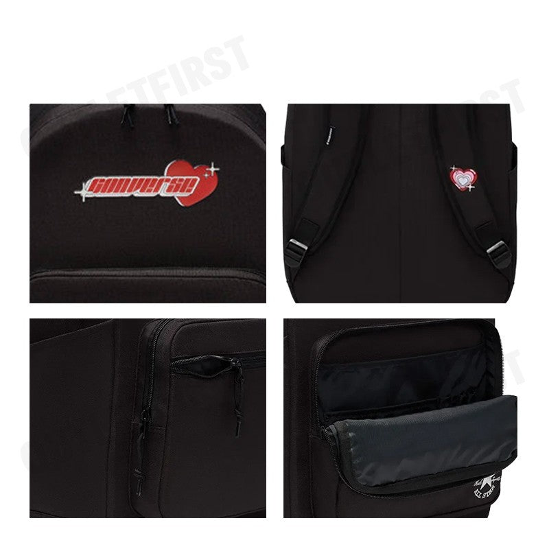 CONVERSE รุ่น BAG BEMY2K GO 2 BACKPACK UNISEX BLACK CODE: 10026894 A01 กระเป๋าเป้ กระเป๋าสะพายหลัง กระเป๋าแฟชั่น