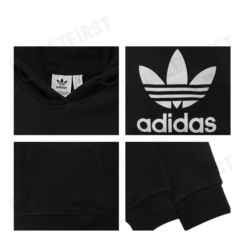 ADIDAS รุ่น ADICOLOR TREFOIL HOODIE CODE : FM3307 เสื้อแขนยาวมีฮู้ด เสื้อกันหนาว เสื้อเเขนยาว