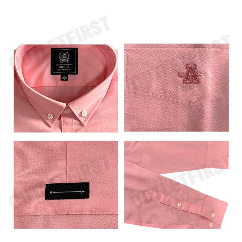 ARROW รุ่น ARROW ANTI BACTERIA SHIRT CODE: MABS7B1W1BSLO เสื้อเชิ้ตแขนยาว เสื้อผู้ชาย เสื้อเชิ๊ต