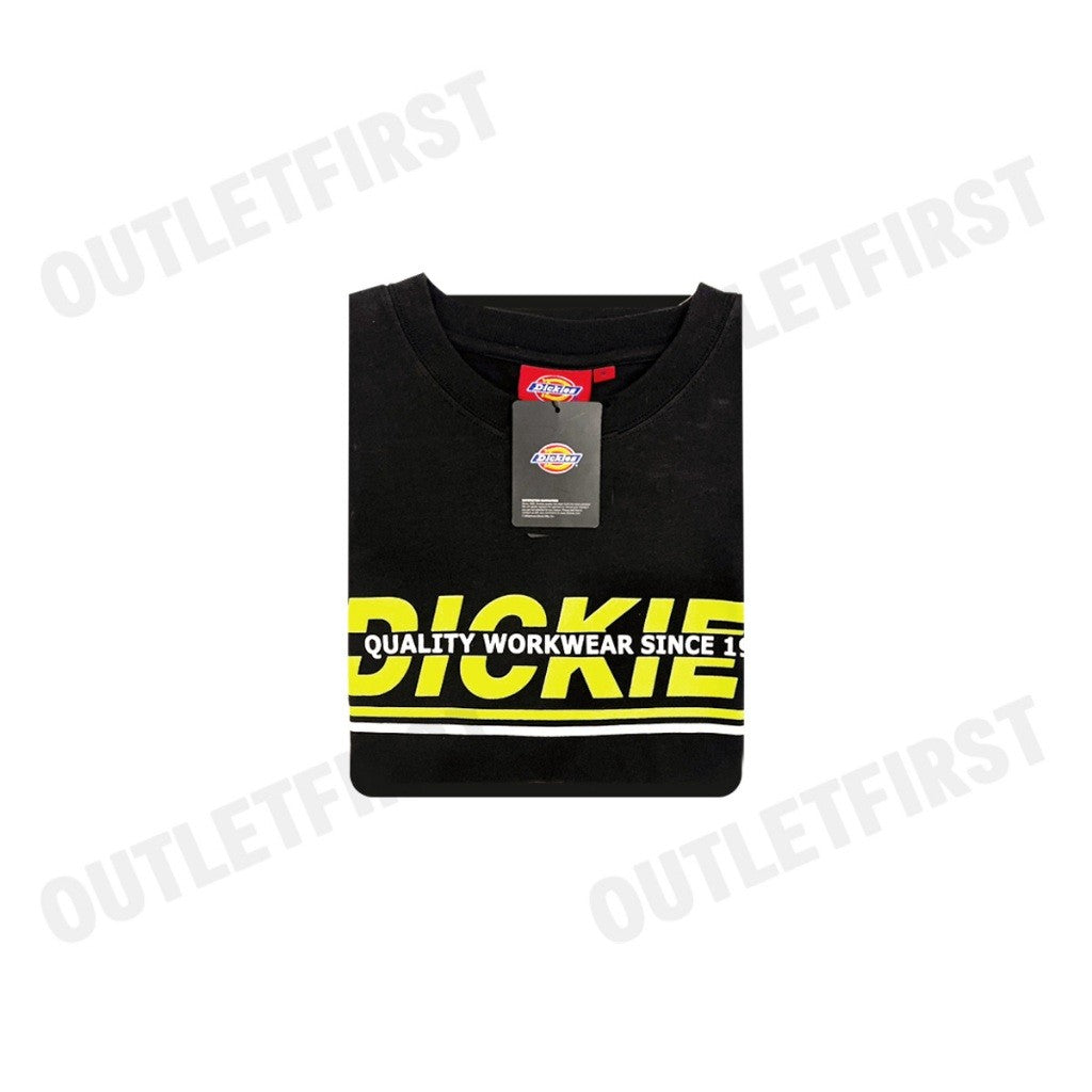 DICKIES รุ่น JERSEY GRAPHIC LOGO PRINT SS TEE CODE: DK007323CC21 เสื้อยืดคอกลม เสื้อยืดแขนสั้น เสื้อยืดสีดำ