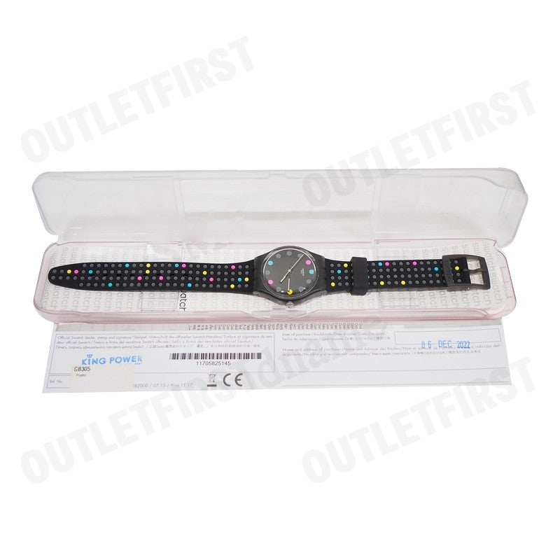 SWATCH รุ่น BOULE A FACETTE CODE: GB305 นาฬิกาข้อมือ นาฬิกาผู้ชาย นาฬิกาแฟชั่น