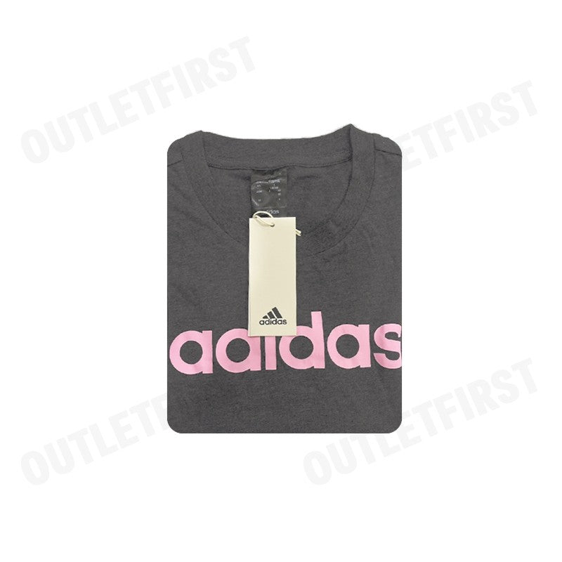 ADIDAS รุ่น ESSENTIALS LINEAR SLIM TEE CODE: DX2546 เสื้อยืดคอกลม เสื้อยืดแขนสั้น เสื้อยืดผู้หญิง
