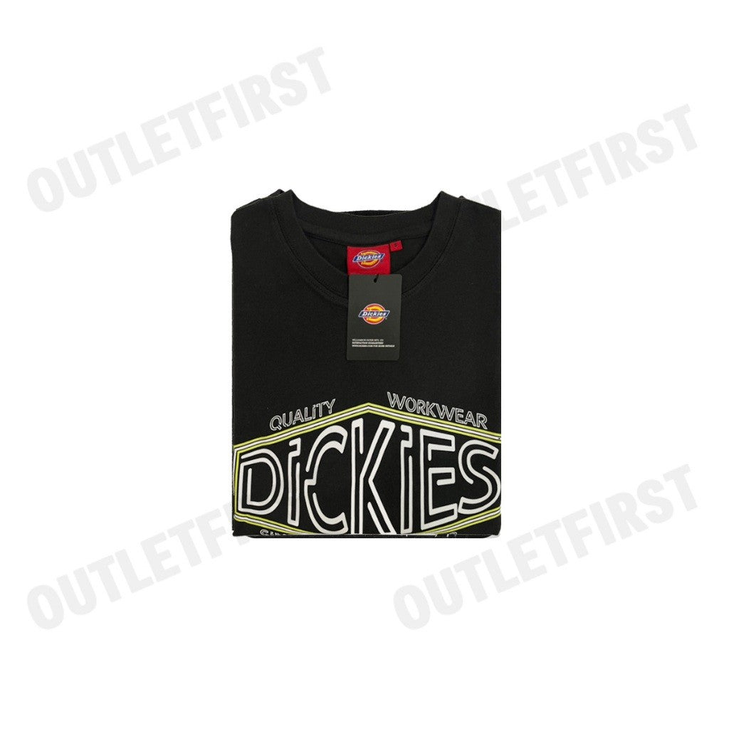 DICKIES รุ่น JERSEY GRAPHIC LOGO PRINT SS TEE CODE: DK007359CC21 เสื้อยืดคอกลม เสื้อยืดแขนสั้น เสื้อยืดสีดำ