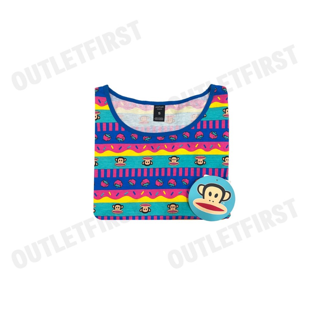 PAUL FRANK รุ่น WOMEN'S TEE SHIRT CODE: PFGLTSSP6149 เสื้อครอป เสื้อยืดคอกลม เสื้อยืดผู้หญิง