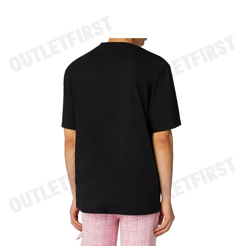 GCDS รุ่น GRAFFITI T-SHIRT CODE: FW23M130127 เสื้อยืดคอกลม เสื้อผู้ชาย เสื้อยืด