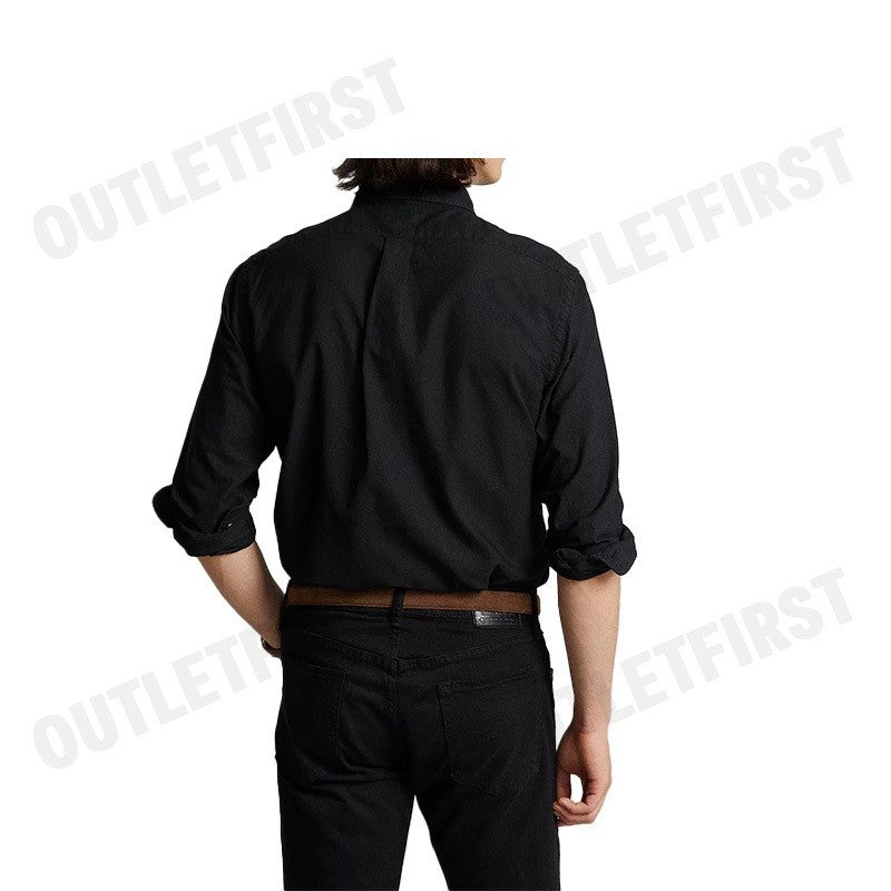 POLO RALPH LAUREN รุ่น CLASSIC FIT GARMENT-DYED OXFORD SHIRT CODE: 710733596001 เสื้อเชิ้ตแขนยาว เสื้อเชิ๊ต เสื้อผู้ชาย