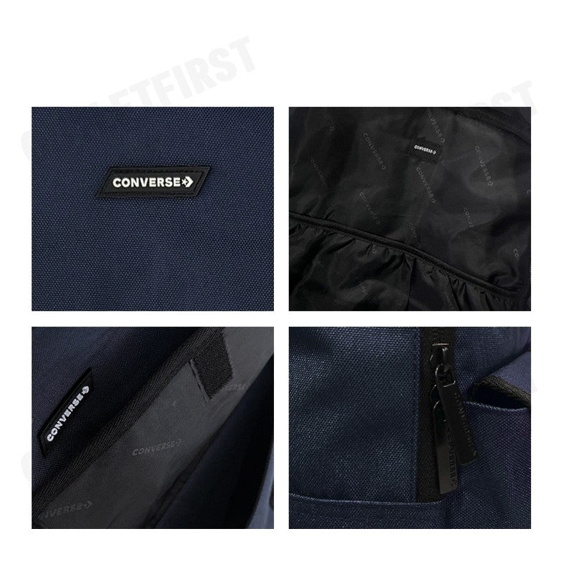 CONVERSE รุ่น BEVELED SQUARE BACKPACK CODE: 1261820BH3NAXX กระเป๋าเป้ กระเป๋าเดินทาง กระเป๋าสะพายหลัง