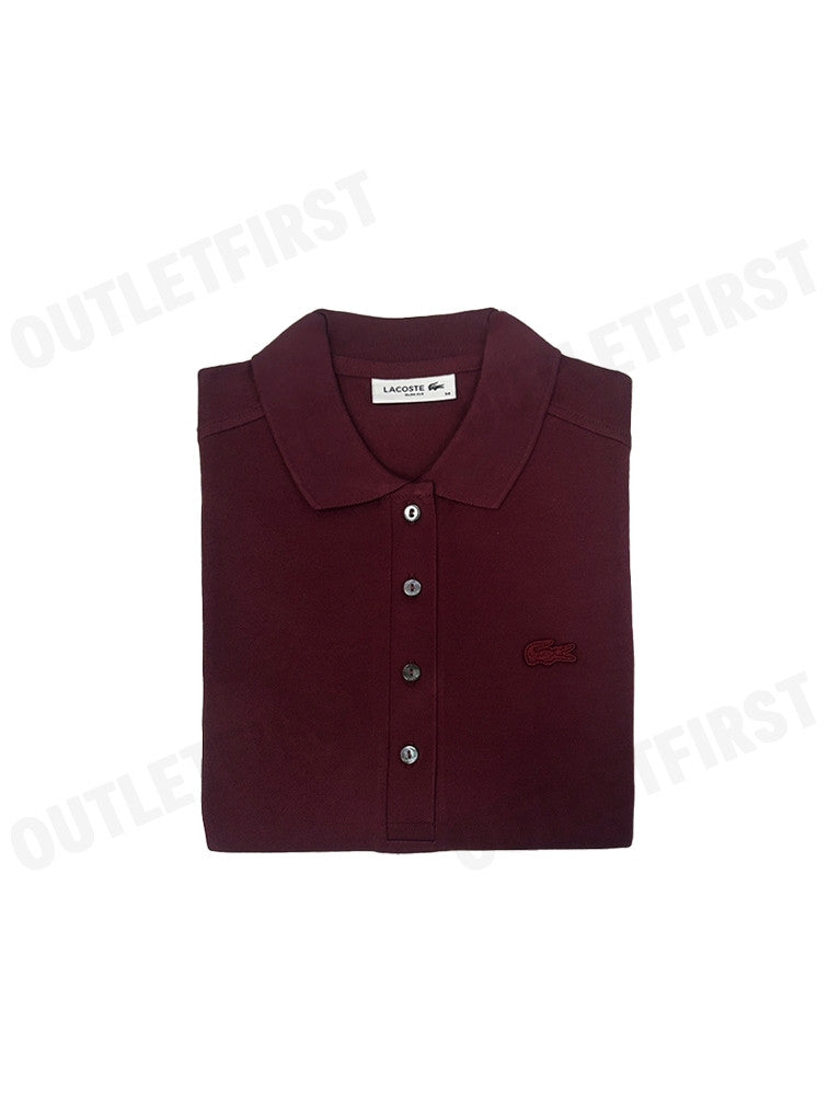 LACOSTE รุ่น WOMEN'S LACOSTE SLIM FIT STRETCH COTTON STRIPED POLO CODE: EF5473 10 328 เดรสโปโลหญิง เดรสคอปก เดรสแขนสั้น