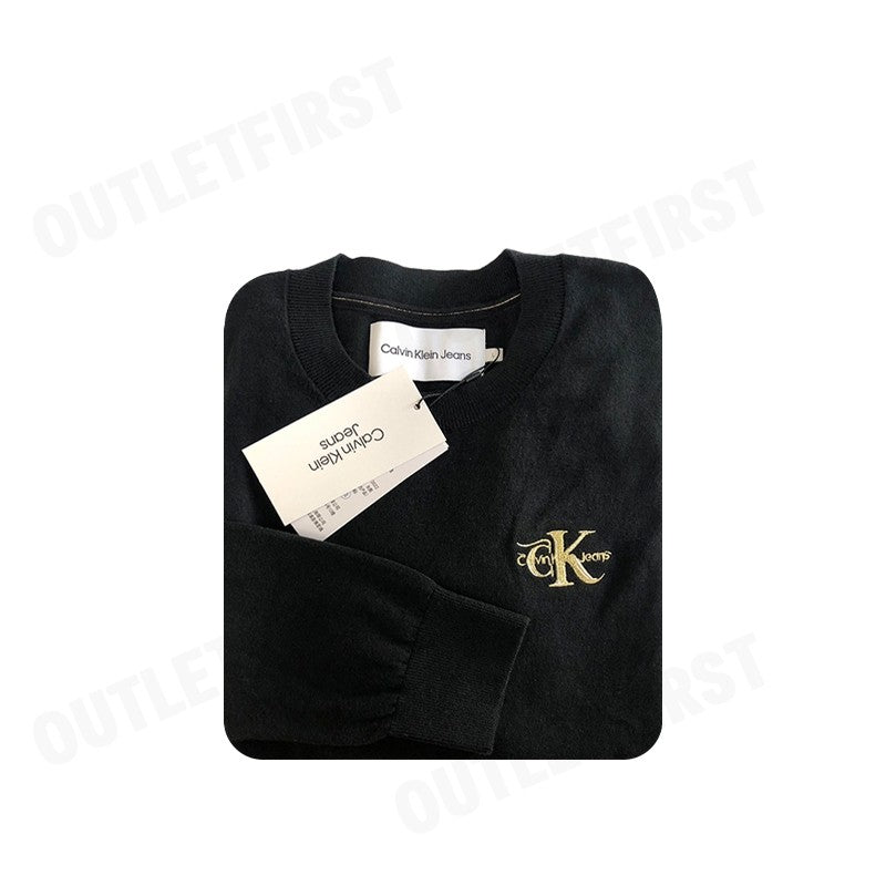 CALVIN KLEIN JEANS รุ่น YEAR OF THE DRAGON MONOGRAM SWEATSHIRT CODE J325297 BEH เสื้อสเวตเตอร์แขนยาว เสื้อสเวตเตอร์
