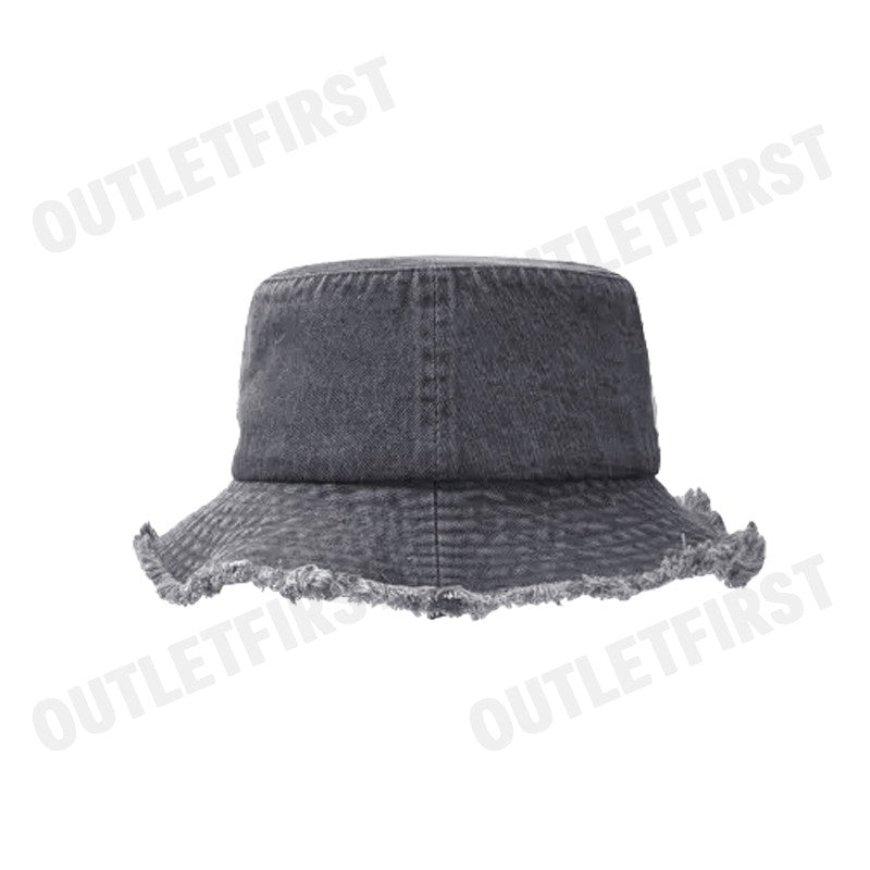 MLB รุ่น UNISEX COLOR DENIM SAFARI BUCKET HAT CODE: 3AHTD025N 50GRS หมวกบักเก็ต หมวกสีเทา หมวกเอ็มแอลบี