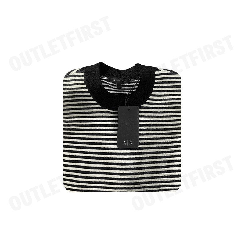 ARMANI EXCHANGE รุ่น WOMEN'S SWEATER CODE: 6DYM1N YM1TZ 21DC เสื้อสเวตเตอร์ผู้หญิง เสื้อแขนยาว เสื้อสีดำ