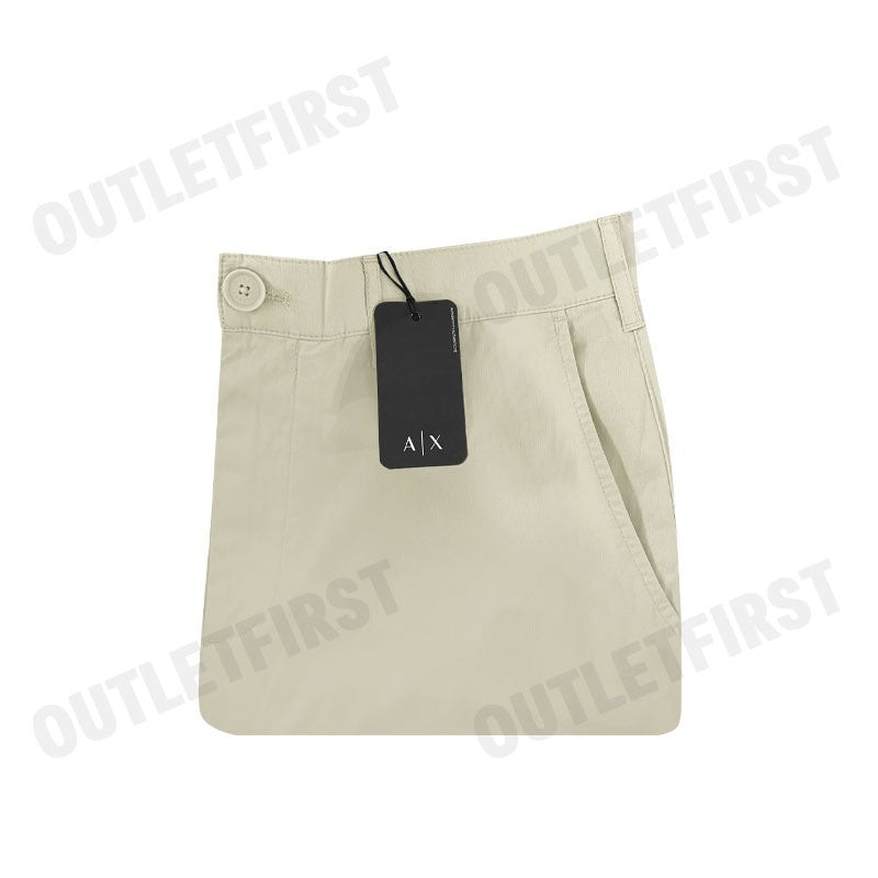ARMANI EXCHANGE รุ่น MEN'S PANTALONE CODE: 3DZP03 ZN3SZ 1795 กางเกงขายาวผู้ชาย สีเบจ กางเกงอมานี่