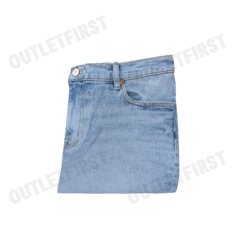 PS PAUL SMITH รุ่น WOMEN'S STRAIGHT FIT JEANS CODE: W2R 257T P21404 LT กางเกงยีนส์ผู้หญิง กางเกงยีนส์ขายาว สีฟ้าอ่อน