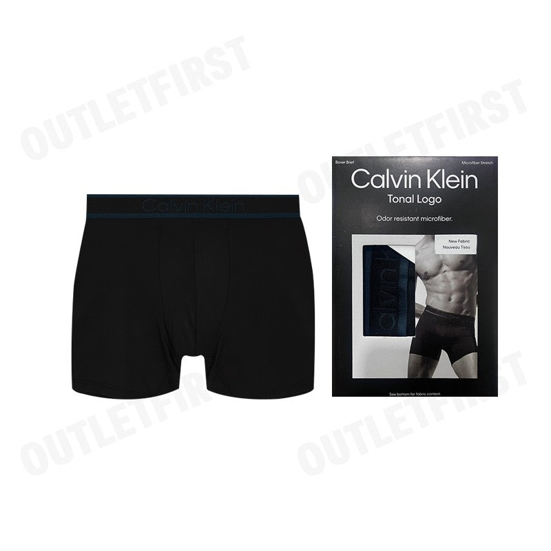 CALVIN KLEIN TONAL LOGO MICRO BOXER BRIEF COLOR BLACK CODE: NB4056 UB1