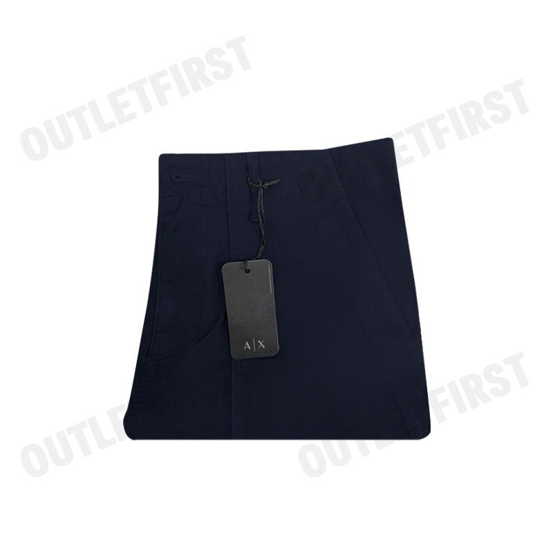 ARMANI EXCHANGE MEN'S SOFT YARN JOGGER PANTS WITH LOGO COLOR NAVY CODE: 3DZS28 ZN4JZ 15BA