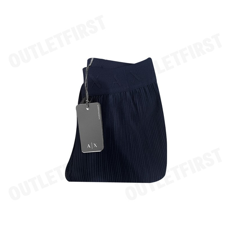 ARMANI EXCHANGE รุ่น WOMEN'S HIGH WAIST WIDE LEG PANTS CODE: 3DYP10 YN8QZ 1593 กางเกงขายาว กางเกงผู้หญิง สีกรม