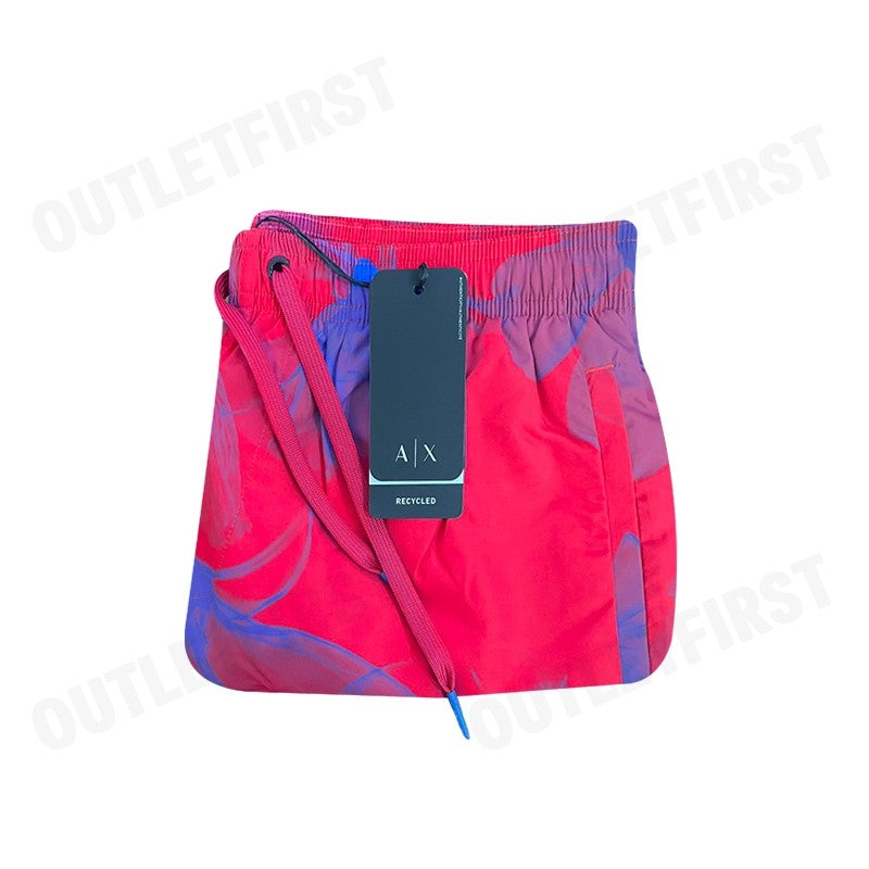 ARMANI EXCHANGE MEN'S BOXER BEACHWEAR MID BOXER COLOR RED CODE: 953060 4R645 26973