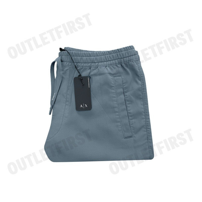 ARMANI EXCHANGE MEN'S SHORTS IN LYOCELL AND COTTON TWILL COLOR BLUE CODE: 3DZS05 ZN3LZ 45AM