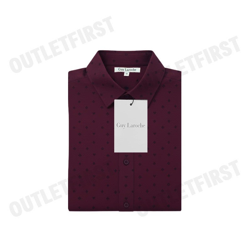 GUY LAROCHE รุ่น MAN'S LONG SLEEVES SHIRT CODE: BAB9206W3RE เสื้อเชิ้ต เสื้อแขนยาว เสื้อผู้ชาย