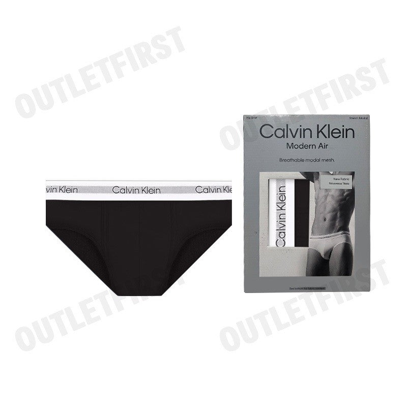 CALVIN KLEIN รุ่น MODERN AIR HIP BRIEF CODE: NB3994 UB1 กางเกงใน บ๊อกเซอร์ กางเกงชั้นในผู้ชาย