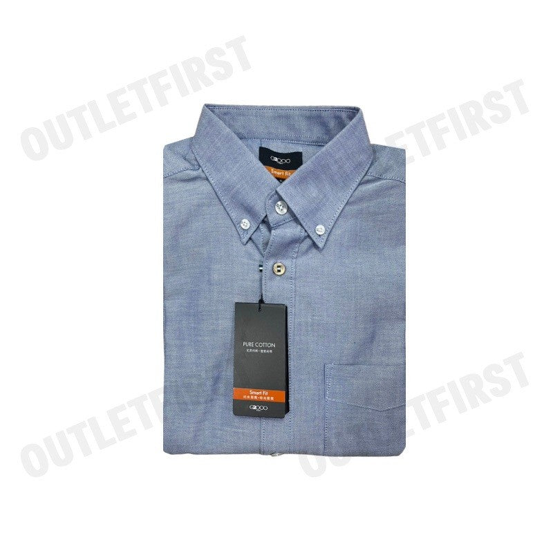 G2000 รุ่น WRINKLE FREE COTTON SMART FIT OXFORD CASUAL SHIRT CODE: 46120962 78 เสื้อเชิ้ตแขนยาว เสื้อผู้ชาย เสื้อทำงาน