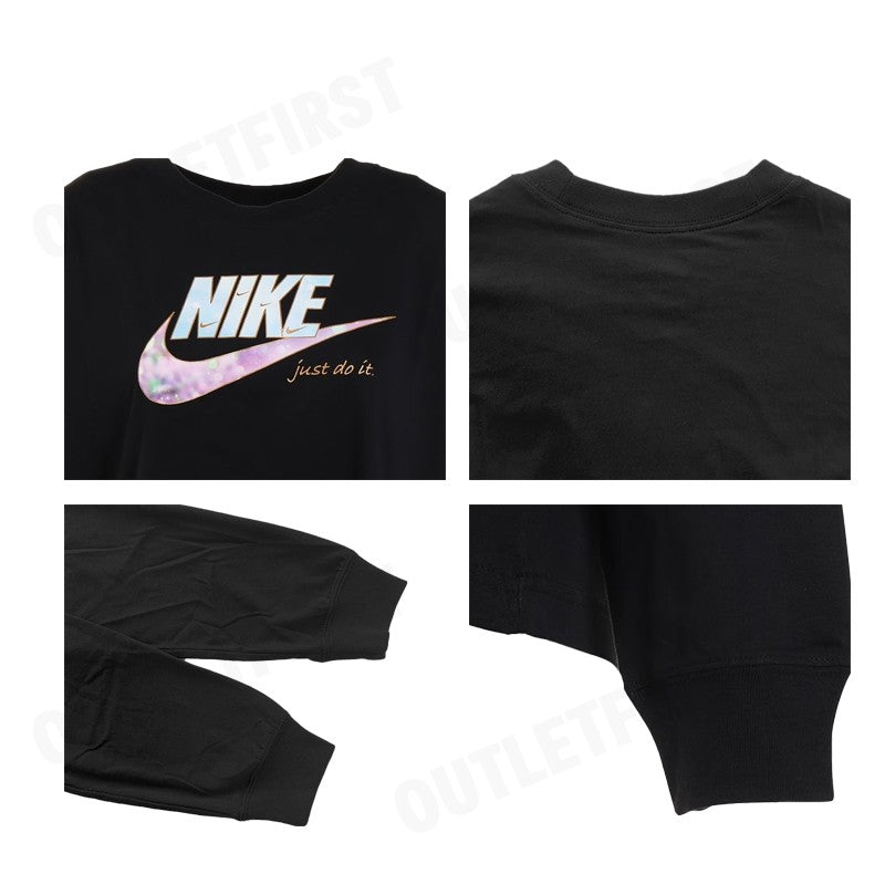NIKE  WOMEN NIKE LONG-SLEEVE TEE CODE: DV9946 010
