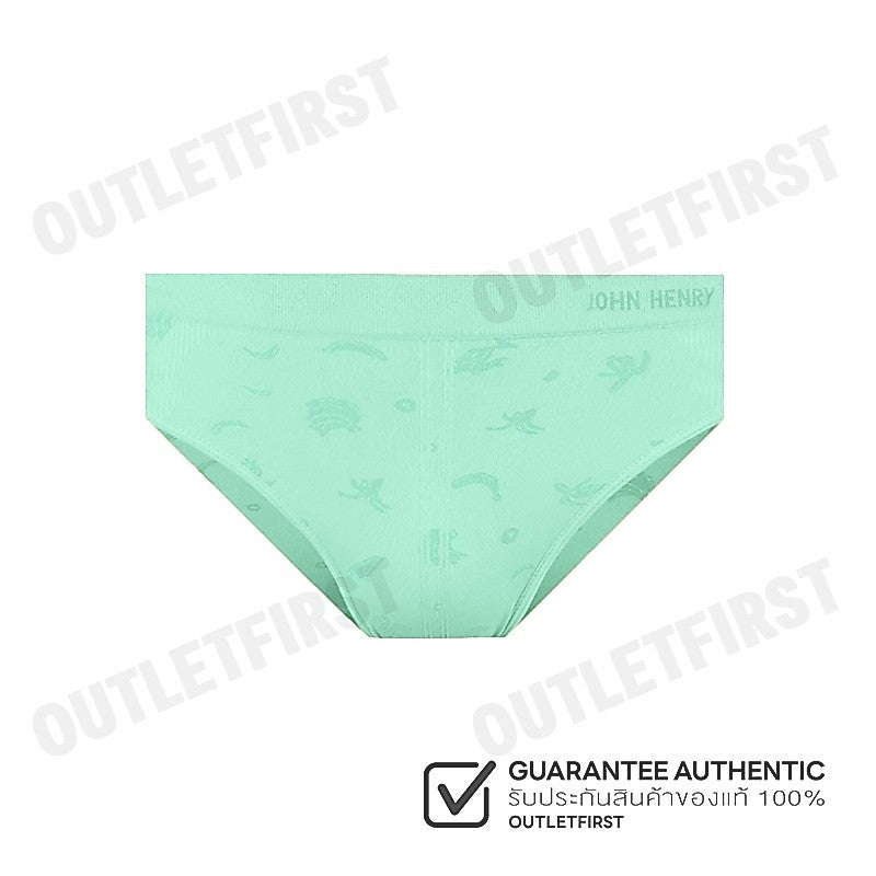 JOHN HENRY รุ่น UNDERWEAR SEAMLESS FASHION CODE: JU JU2410 (MINT) กางเกงชั้นในผู้ชาย กางเกงในจอน กางเกงสีมิ้นท์