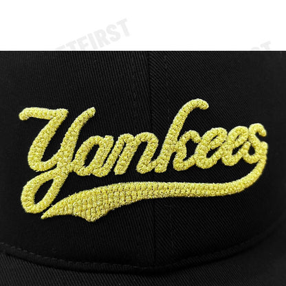 MLB รุ่น NEW YEAR SNAKE STRUCTURED BALL CAP MODEL CODE: 3ACPQ015N 50BKS หมวกแก็ป หมวกเบสบอล หมวกสีดำ