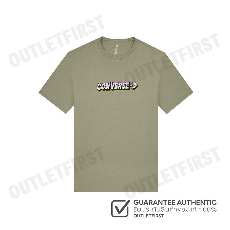 CONVERSE รุ่น GRAPHIC T-SHIRT CODE: 10026416 A03 เสื้อยืด เสื้อคอกลม เสื้อผู้ชายแขนสั้น